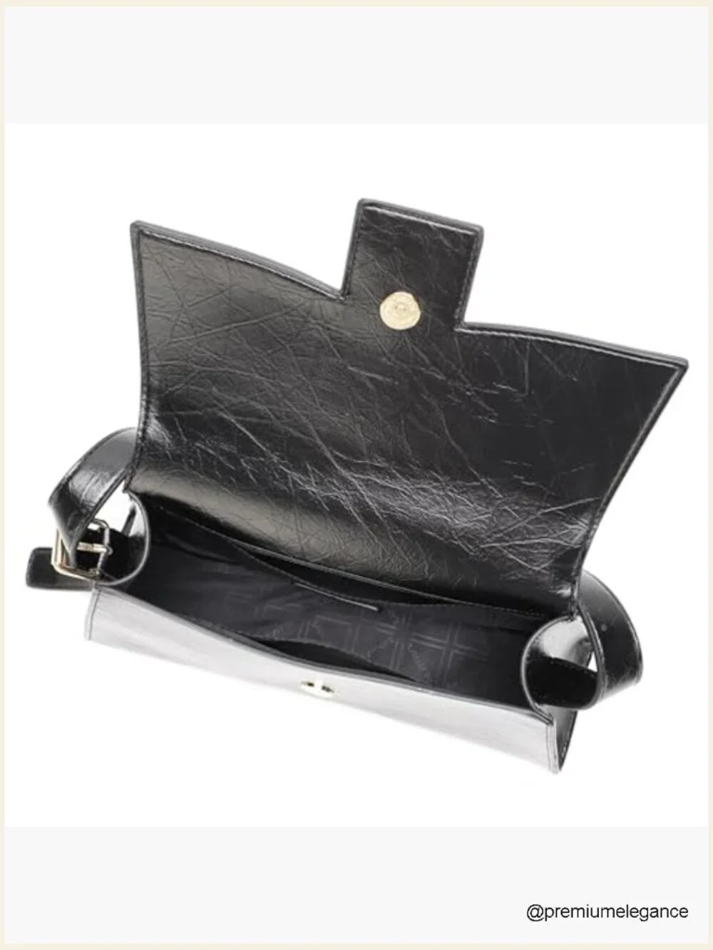 Waterproof PU Hobo Shoulder Bag Medium Work Tote